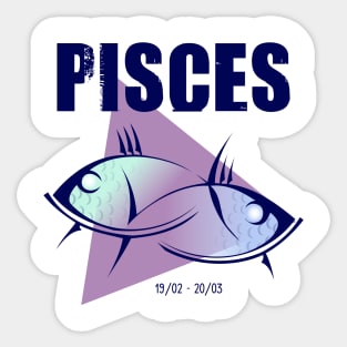 Pisces horoscope Sticker